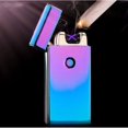 thumbnail image 1 of Luxury Metal high-tech USB lighters:Electric ARC USB Rechargeable Flameless Cigarette Cigar Lighter, 1 of 5