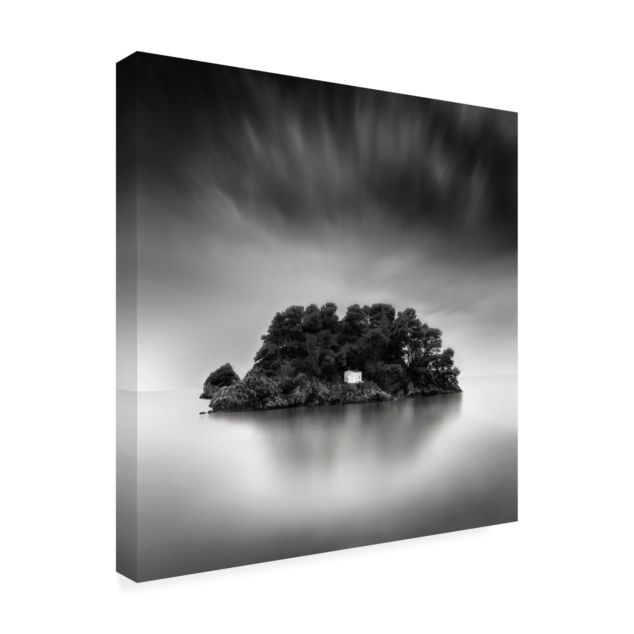 Canvas Wall Art - George Digalakis 'Madonnas Chapel 02' Wall Art for Living Room, Bedroom, or Office D?cor by Trademark Fine Art - 18 x 18 Inches