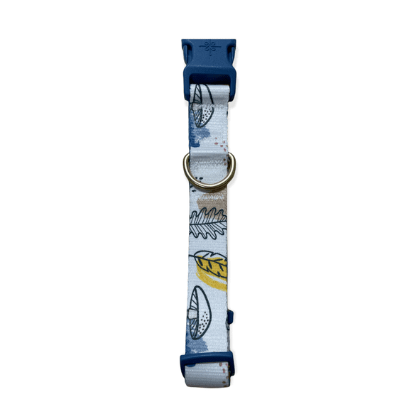 Good2Go Leaves and Mushrooms Dog Collar L/XL 16-26 in