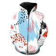 thumbnail image 1 of Sudadera con capucha 3D con estampado de grafiti de marca a la moda para hombre y mujer, sudadera con cremallera, chándal informal, ropa de calle para otoño e invierno, 1 of 6