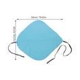 thumbnail image 2 of WHAMVOX Chiffon de Nettoyage Durable Bleu pour Saxophone et Flûte avec Excellente Absorption pour Instruments de Musique, 2 of 8