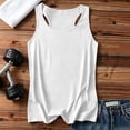 thumbnail image 6 of Wiyuqeen Mens Solid Racerback Tank Top Scoop Neck Sleeveless Gym Workout Shirt Summer Athletic Muscle Tee S-3XL, 6 of 6