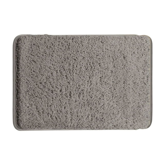 Dvruxg Bathroom Rugs, Absorbent Thick Non Slip Microfiber Bath Rugs, Quick Dry Machine Washable Bath Mat for Bathroom Floor, Bathtub and Shower