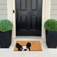 thumbnail image 4 of A1HC Natural Coco Coir Door Mat with Heavy Duty Non-Slip PVC Backing - 18" x 30" - Easy to Clean, Pet Friendly Outdoor Welcome Mat for Home, Porch Decor, Low-Profile Durable Doormat, 4 of 5