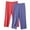 Purple, variant on JURANMO 2PC Plus Size Knee Length Leggings for Women Solid Color Casual Stretch Capri Yoga Leggings Deaks of the Day Purple XXXXL