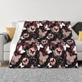 thumbnail image 1 of Fotbe Butterflies1 Manta de Franela con Estampado, Manta Ultrasuave para Cama, Sofá, Auto, Hipoalergénica y Antibolitas-60"x50", 1 of 6