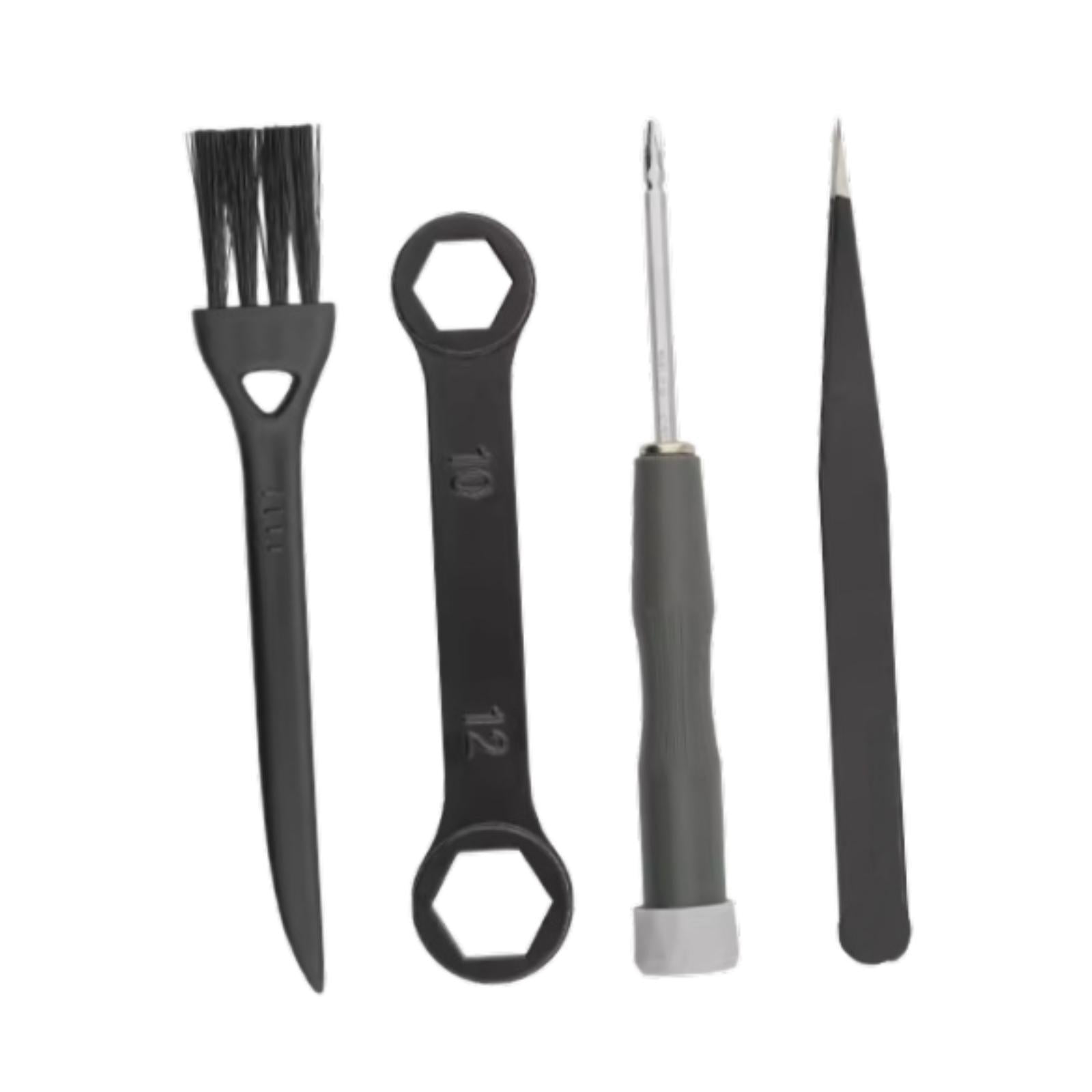 koolsoo Fishing Reel Care Kit Bearing Extractor Pin Remover Sturdy Stainless Steel Nut Wrench Wheel Remover for Ice Fishing Saltwater Type A