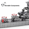 thumbnail image 4 of Set de montaje de rompecabezas de metal 3D BYTEWAR Kirov Class Cruiser, 4 of 9