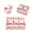1 Set, variant on Ksopiavobs Scale Mini House Wooden Furniture Sofa Pink Miniature Couch with Pillow Set Miniature House Living Room Furniture Accessory