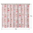 thumbnail image 5 of Ballet Swan Princess Pattern Shower Curtain 84"x72" ,Bathroom Decorative Shower Curtains Set with 12 Hooks,Modern Waterproof Washable Shower Curtain, 5 of 6