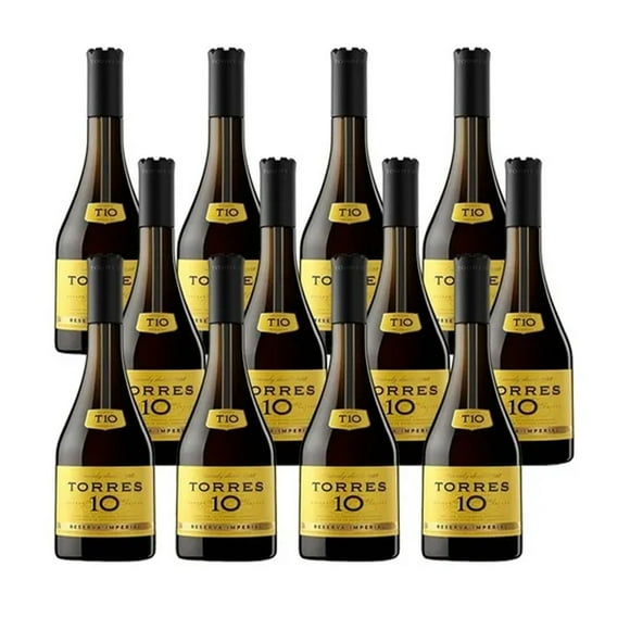 Caja de 12 Brandy Torres 10 700 ml