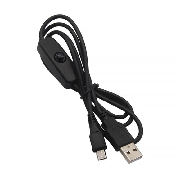 Bearachild Cable adaptador USB Interruptor de encendido/apagado Botón de encendido Cable de carga Piezas de repuesto Electrónica miscelánea