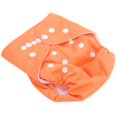 thumbnail image 3 of Pañal infantil a prueba de fugas, pañal de bolsillo de algodón absorbente reutilizable lavable para bebé (naranja), 3 of 9
