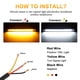 thumbnail image 2 of Universal LED Ring Fork Lamp 12V LED Ring Light Strip Piezas de moto impermeables Tmvgtek Accesorios para autos y motos, 2 of 9