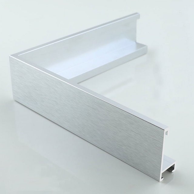 Venta directa de fábrica, luz inteligente de pared moderna con baño de aluminio, espejo de vidrio de alta calidad, espejo de pared de metal