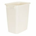 thumbnail image 2 of Rubbermaid 21 Quart Rectangular Kitchen Wastebasket Trash Can, Bisque (3 Pack), 2 of 5