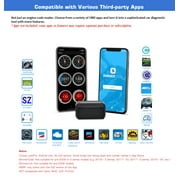 Veepeak OBDCHECKBLE + سيارة بلوتوث OBD2 الماسح الضوئي المركبات أداة تشخيص لاسلكية فحص المحرك رمز القارئ لدائرة الرقابة الداخلية والروبوت