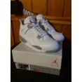 thumbnail image 1 of Nike Jordan Retro 4 White Oreo Tech Grey DS Men's 12 #CT8527-100, 1 of 6