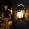 thumbnail image 5 of Gumesh Solar Wall Lights Outdoor, Dusk to Dawn Porch Lights Fixture, Waterproof Exterior Lighting with Clear Panel for Patio Entryway Front Door, Solar Wall Lantern Motion Sensor, 5 of 7