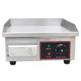 thumbnail image 3 of Electric Griddle Countertop Flat Cooking Grill Hot Plate Stove Stainless Steel Teppanyaki Grill 1500W, 3 of 10