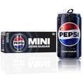 thumbnail image 1 of Pepsi Zero Sugar Mini Cans, 7.5 Oz (Pack of 10), 1 of 5