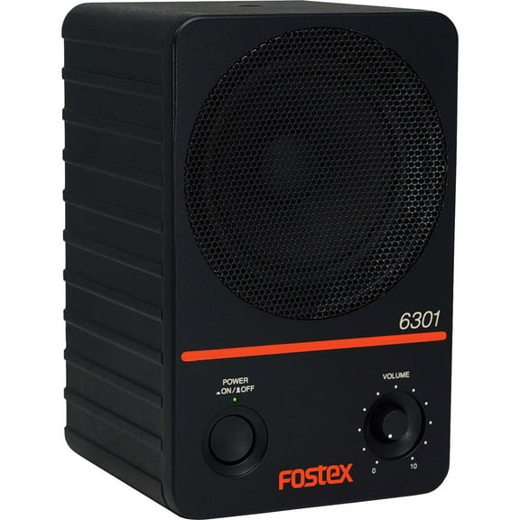 Fostex 6301NX 4" 20W Class-D Transformer Balanced Active Monitor Speaker, 70Hz-15kHz, Single