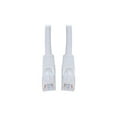 thumbnail image 1 of CableWholesale.com - Câble de Raccordement - RJ-45 (m) vers RJ-45 (m) - 100 Pi - UTP - CAT 6 - Moulé, Torsadé - Blanc, 1 of 1