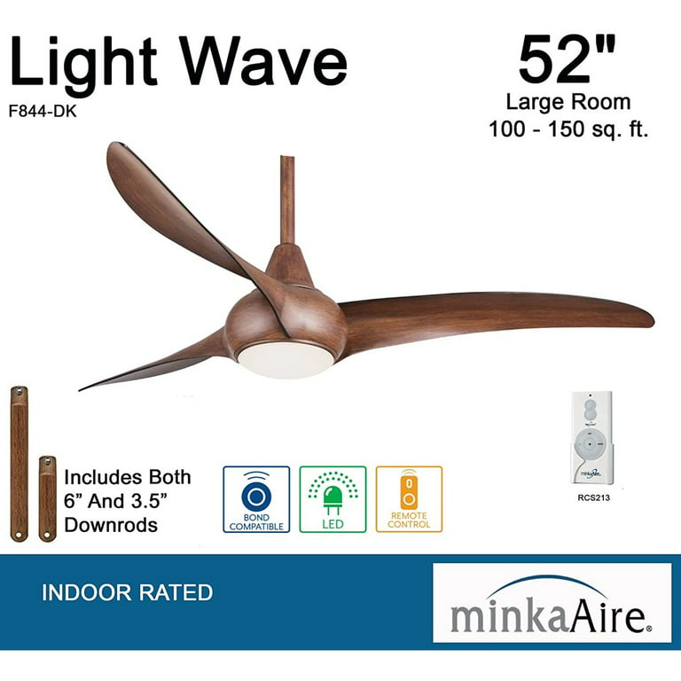 Minka Aire Light Wave 52 Ceiling Fan