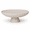 Gray, variant on Beige Pedestal Decorative Bowl, Modern Handcrafted Use for Kitchen Counter Entryway
