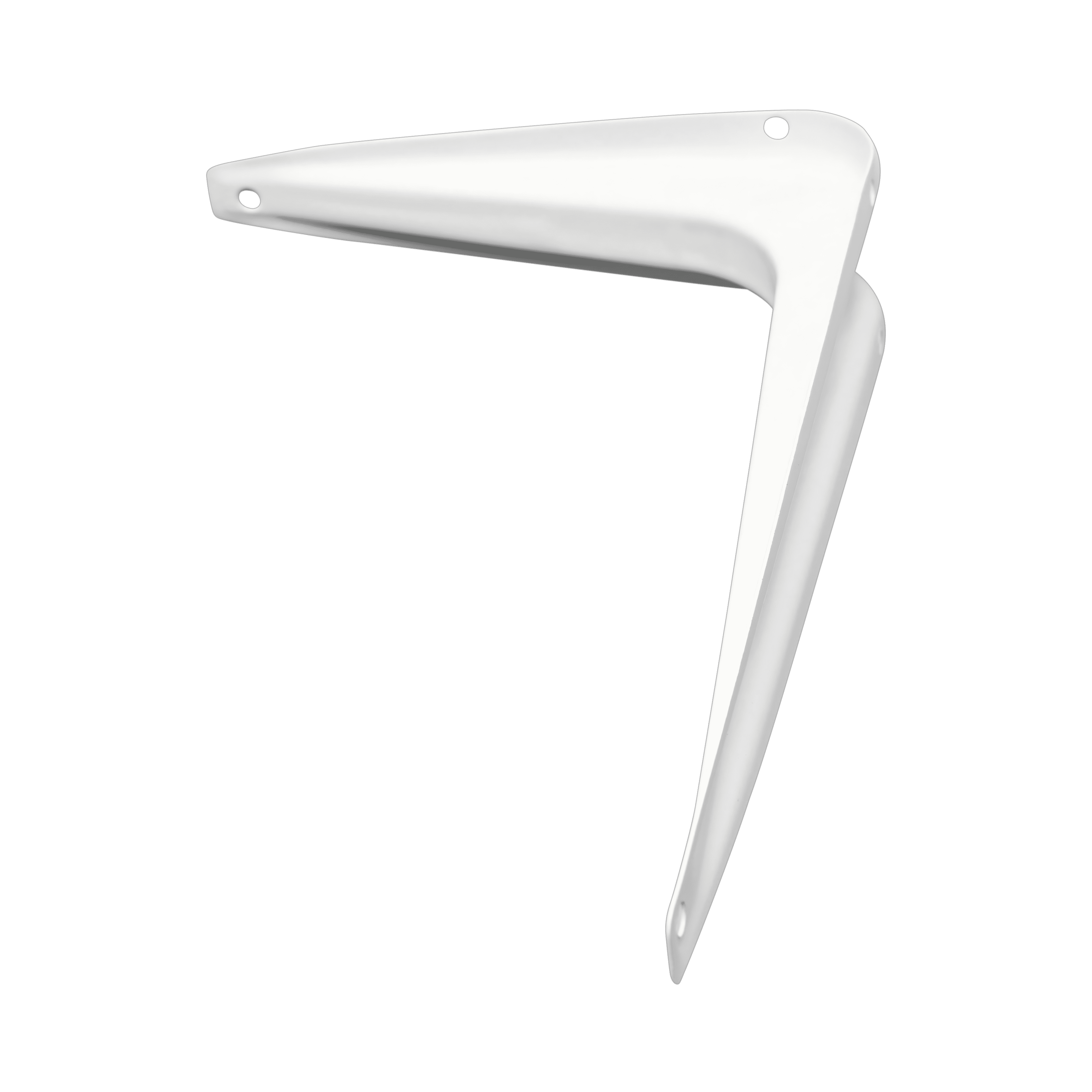 Hyper Tough 6 inch x 8 inch Shelf Bracket White