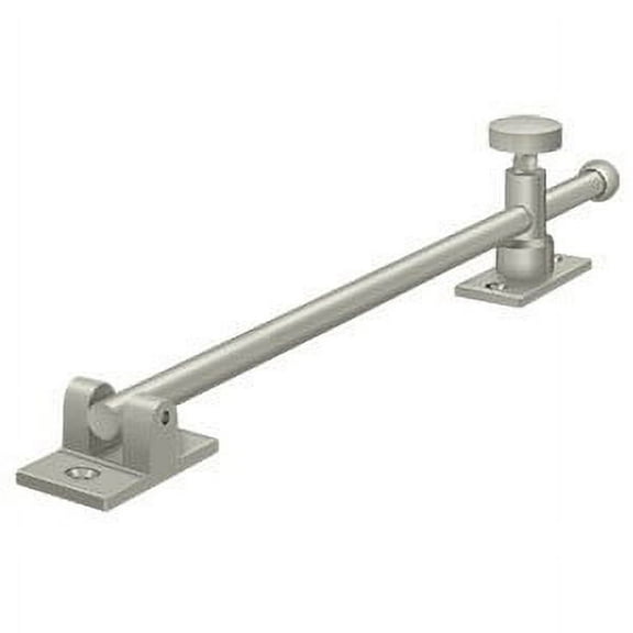 CSA12HD15 12" Heavy-Duty Casement Stay Fastener - Satin Nickel