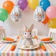 thumbnail image 6 of Easter Foam Egg Decorations, Set of Floral and Polka Dot Foam Easter Eggs, Spring Home Decor for Table Centerpiece, Easter Wreath and Basket Filler, Festive Indoor Outdoor Decor(White,B), 6 of 6