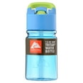thumbnail image 3 of (3 pack) Ozark Trail 12 oz Kids Tritan Plastic Flip-Top Water Bottle, Green & Blue, 3 of 8
