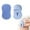 Light Blue, variant on Beauty Tools Silicone Finger Facial Cleansing Brush Mini Handheld Soft Face Scrubber Gentle Exfoliator for Pore Cleansing Skin Massaging for Women Men