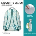thumbnail image 5 of "Wildflower & Sunflower Themed Backpack - Stylish Floral Print Bookbag for Women & Teens, Durable Construction with Padded Laptop Compartment, Perfect for School, Work & Travel", 5 of 6