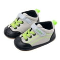 thumbnail image 5 of enyan Todd'ler Gir'l Shoes B'aby Sock Shoes B'oys G'irls First Walking Shoes Non-Slip Slippers Soft Sole Sneakers Todd'ler Infant B'abygirl Green,Size 5, 5 of 7