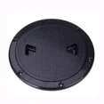 thumbnail image 3 of ISURE MARINE 4" Marine Black Circular Non Slip Inspection Deck Plate Hatch w/Detachable Cover for Access Boat RV, 3 of 5