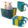 thumbnail image 2 of Poolside Storage Basket Hollow Out Drainage Large Capacity Foldable Swimming Pool Storage Rack Toys Goggles Phones Drinks Towels Bathroom And Pool Org, 2 of 5