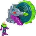 thumbnail image 1 of Imaginext DC Super Friends Lex Luthor Spinning Saw Vehicle & Figure Set for Preschool Kids, 1 of 6