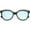 Black Gold / Blue Mirror, variant on Modern Cat Eye Sunglasses Metal Brow Detail Round Colored Mirror Flat Lens 53mm (Matte Black Gold / Red Mirror)