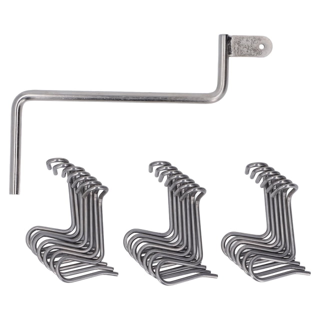 Nimomo 20 Pcs Tendeur De Fil De Clôture Durable Tendeur De Fil De Clôture Fixation Ferme Outil De Tendeur De Fil De Clôture en Acier avec Poignée De Serrage pour Jardin Ferme