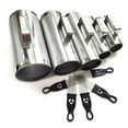 thumbnail image 4 of Metal Guiro Instrument with Scraper, Metal Guiro Shaker, Shaker Musical Instruments, Percussion Instrument Training Tool, 4 of 9