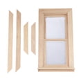 thumbnail image 2 of 2-14pack 1/12 casa de muñecas casa en miniatura juguetes decoración para dormitorio 2 piezas perfke ventanas de casa de muñecas, 2 of 5
