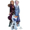 amscan 40392-01 58" Anagram Frozen 2 Elsa & Anna Airwalkers Foil Balloon, Multicolor