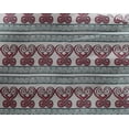 thumbnail image 4 of oneOone Tissu Georgette Viscose Chevron & Tourbillon Imprimé Bloc Tissu au Mètre 42 Pouces de Large, 4 of 4