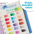 thumbnail image 5 of Ooly Chroma Blends Watercolor Brush Markers, Set of 18 Watercolor Markers, 5 of 6