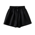 thumbnail image 4 of Girl’s Bermuda Shorts Elastic Waist Drawstring Casual Bottoms Summer Loose Knee Length Sports Shorts 2-9 Years, 4 of 6