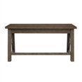 thumbnail image 4 of Scott Living Denman Transitional Wood Writing Desk with 3 Drawers in Brown, 4 of 9