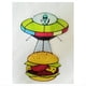 thumbnail image 5 of 2 Piezas UFO Abducción una Hamburguesa Vitral UFO Hamburguesa Colgante de Vidrio, 5 of 5
