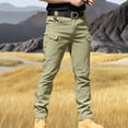 thumbnail image 3 of Yokua Men Stretch Tacticals Pants Cargo Pants,Outdoor Lightweight Work Hiking Pants, 3 of 8